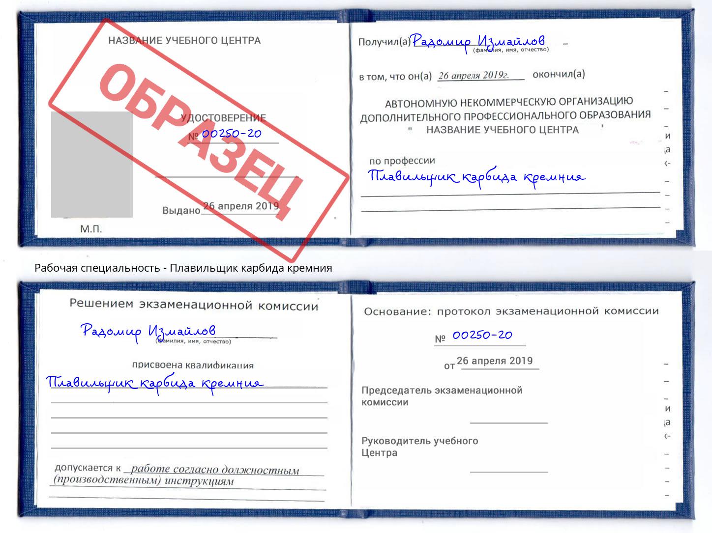 Плавильщик карбида кремния Рыбинск